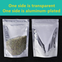 Sachet Doypack Personnalisé à Fermeture Ziplock Thermoscellable Transparent Qualité Alimentaire Anti-Humidité pour Lait, Aliments pour Animaux, Chewing-gum, Aliments en Conserve
