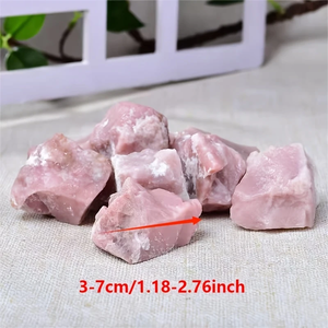 Đá <span class=keywords><strong>Opal</strong></span> Hồng Tự Nhiên Thô, Đá Thô Nguyên Khối Làm Trang Sức, Trang Trí Nhà Cửa, Quà Tặng Độc Đáo - Product Image 4