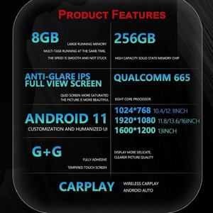 Radio para Auto Android de 12.1 Pulgadas para Mitsubishi Pajero Sport Montero 2016-2021, Sistema Multimedia Estéreo con Navegación, DSP, Carplay, Reproductor de CD, para el Tablero - Product Image 2