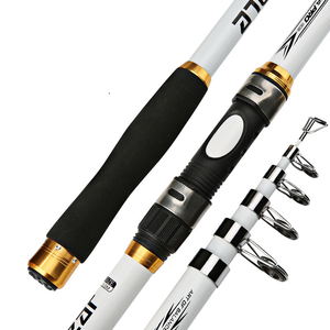 คันเบ็ดแบบยืดหดได้ 2.1-3.6 เมตร ทำจากไฟเบอร์ สำหรับตกปลาแบสในแม่น้ำ ทะเลสาบ และลำธาร - Product Image 5