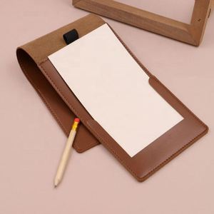 Porta Tarjetas de Puntuación Portátil, Reutilizable, Funda de Cuero PU para Libreta de Yardas, Accesorios de Golf, Regalos - Product Image 6