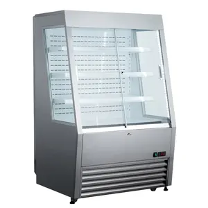 390L Multi deck Display Kühlschrank aufrecht gekühlte offene Vitrine