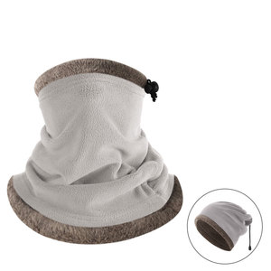 <b>Warm</b> Adjustable Neck Gaiter <b>Hat</b> With Rabbit Fur Lining For Cycling Outdoor Winter Use Unisex Multi Color Plush Style - Product Image 2