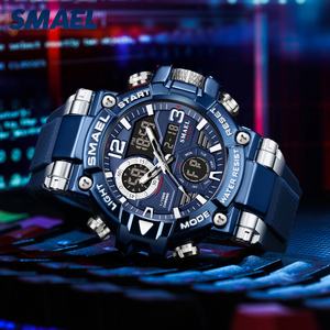 Reloj Deportivo Digital LED para Hombre SMAEL 8110 con Cronógrafo, Alarma y Resistencia al Agua de 50 Bares, Ideal para Regalo - Product Image 3