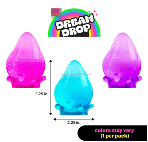 Jouet sensoriel Schylling NeeD0_h Dream Drop avec rembourrage Groovy Goo, trois couleurs assorties, jouet anti-stress, jouet sensoriel souple - Product Image 2