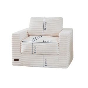 <b>Foldable</b> <b>Sofa</b> <b>Bed</b> Square Shape Foam Filling For Children Pets Adults Home Use - Product Image 5