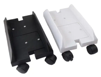 Support de bureau en aluminium pour imprimante, noir, pour Cpu