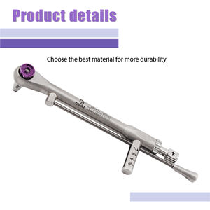 Hot Selling Dentale Universele Prothetische Gereedschapskit Tandheelkunde Implantaat Chirurgische Reparatie Momentsleutel Ratel Met 14 Stuks Schroevendraaiers - Product Image 3