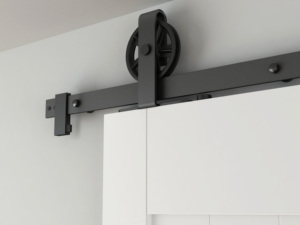 YMXT-BG23 dân cư Toa xe hình dạng con lăn đầu gắn trượt phần cứng cửa chuồng - Product Image 5