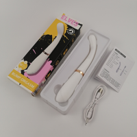 Elf-Style Tide Pen Dual-Head Vibrerende Hydraterende Vrouwen Nek Massager G-Spot Wand A-Spot Toy Adult Sex Product