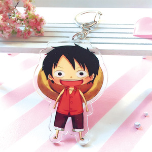Llavero Acrílico de Anime de Portgas D. Ace, <span class=keywords><strong>Trafalgar</strong></span> Law y Monkey D. Luffy - Product Image 3