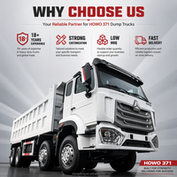 Truk Dump Berat Howo 6x4 Baru 351-450hp Euro 2 Diesel Weichai Setir Kanan Dijual