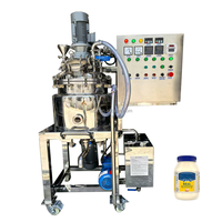 Cuve de mélange industrielle en acier inoxydable DZJX avec agitateur pour le mélange et le stockage d'huiles essentielles, de parfums et de fragrances, 50L