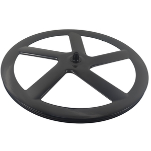 Z5 פחמן 5-דיבר מסלול אופניים גלגל thru אקסל 700c הקדמי ללא חוט הקלדה עם בלם דיסק מערכת הבלם v - Product Image 2