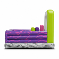 Circuito de Obstáculos Interactivo Inflable de PVC para Uso Doméstico y Comercial