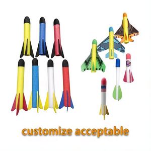 Juguete Cohete que Dispara hasta 100 Pies, Cohetes de Espuma y Soporte de Lanzamiento Resistente con Plataforma de Lanzamiento, Juguetes de Exterior para Niños - Product Image 6