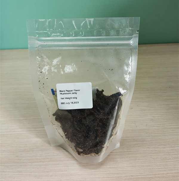 High Quality Vegan Snacks BBQ Flavor Mushroom Jerky