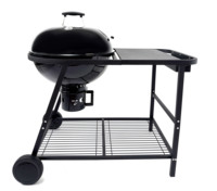 Four à pizza de gril de bouilloire en acier extérieur de 22.5 pouces avec le kit électrique de rôtissoire BBQ Grill Pizza Ring Table Barbecue
