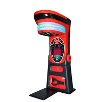 Machine de boxe de poinçon d'arcade personnalisée équipement d'amusement de sport électronique dynamique en bois d'acier inoxydable