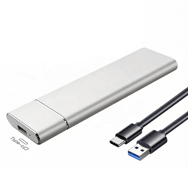 High-Speed 1000M/S 12Gb/s USB 3.2 Nvme SSD 256GB 512GB 1TB External Hard Drive for Desktop