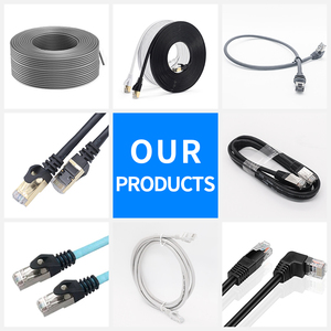 High Speed Cat5e Network Cable 4Pairs 24AWG Utp PVC Rj45 Cat5e <strong>Patch</strong> <strong>Cord</strong> Green Black Yellow White Blue Communication Cables - Product Image 6