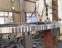 Roulements d'orientation universels avec options de engrenages disponibles, en alliage 42CrMo, noirci, pour toutes les machines de construction