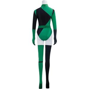 Costume KP en gros pour femmes, combinaison Shego Cosplay, tenue <span class=keywords><strong>de</strong></span> cosplay d'Halloween, combinaison verte - Product Image 5