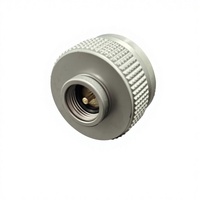 Adaptateur de rallonge surélevé pour réchaud à gaz manuel en alliage d'aluminium noirci Campingmoon pour camping en plein air