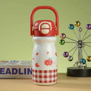 Design moderne et élégant, haute qualité, grande capacité, portable, en acier inoxydable, anti-fuite, écologique, isolation thermique de 6 à 12 heures - Product Image 4