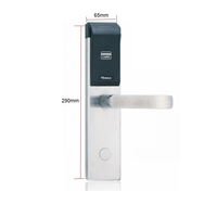 Système de serrure électronique pour hôtel intelligent H6011, serrures de porte avec carte RF pour hôtels 5 étoiles