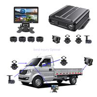 Ventes directes d'usine 4ch voiture boîte noire conduite sécurité 1080p caméra moniteur de véhicule Mdvr système Mobile camion Cmsv6 4g Gps Mdvr