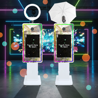 Wedding Party Touch Screen Portable Selfie Magic Dslr Photobooth Machine Mirror Photo Booth