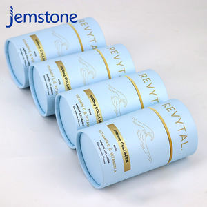 Boîte cadeau en feuille d'or personnalisée pour aliments bouteilles d'emballage tube en carton tube en papier Push Up avec logo - Product Image 1