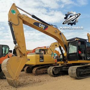 Excavatrice Caterpillar 320D d'occasion, modèle 2023, poids opérationnel de 20 tonnes, capacité de la benne de 1,0 m³, chenilles en caoutchouc, pour vidéo explicative - Product Image 4