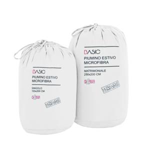 COLLECCIONE BASIC LINE - Piumino Estivo in Microfibra 250x200cm Assortito - Product Image 1
