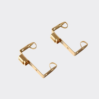 Composants de commutation fabriqués de qualité supérieure, contacts électriques en laiton pour tôles, placage nickel/or 0,1-0,8 mm