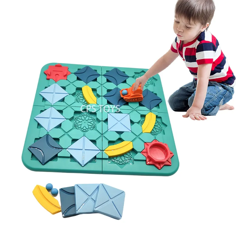 118 Challenges Kids Brain Teaser Puzzle Logical Road Builder Blocks Construction Educational Maze Games Toy