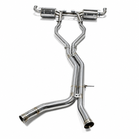 Tuyau d'échappement haute performance SS304 pour Dodge Challenger SRT Hellcat 6.2L 2016-2024, kit de tuning et d'amélioration de puissance pour la course