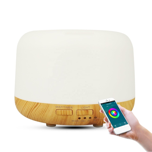 Smart WiFi Diffuser Humidification Ultrasonic air Aromatherapy Essential Oil Diffuser 300ML Ultrasonic Cool Mist Maker