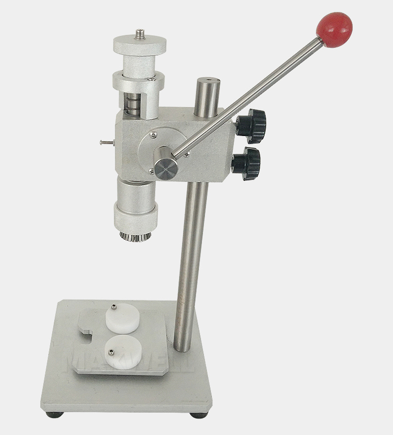 MAKWELL Manual Crimping Machine Perfume Crimper Capper Metal Collar Press Manual Perfume Capping Machine