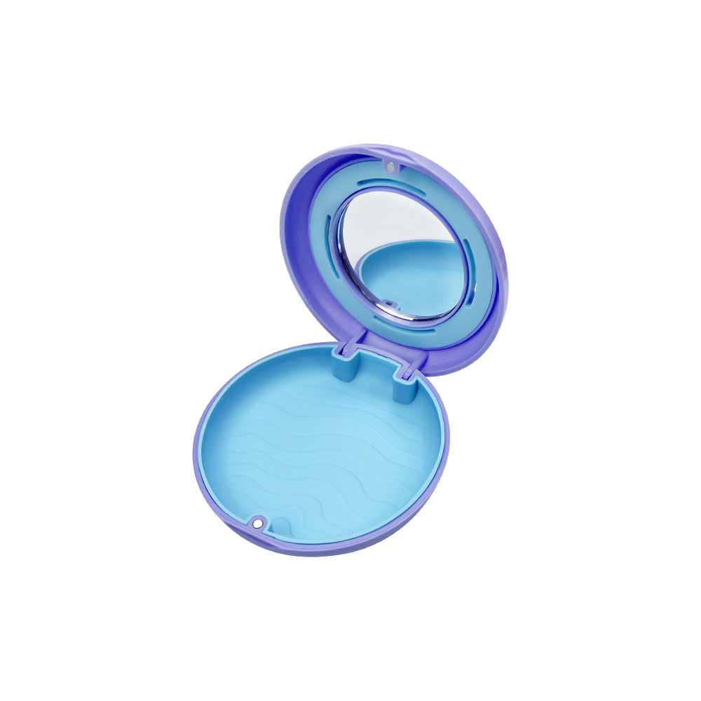 Espejo azul púrpura