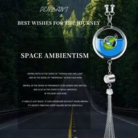 Diffuseur de parfum pour voiture avec logo personnalisé, plusieurs senteurs, arôme intense, pendentif suspendu, avec motif de logo