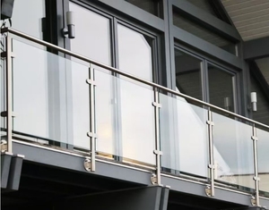 Ringhiere per balconi in vetro temperato laminato, ringhiere per ponti, corrimano, acciaio inossidabile e sistemi di ringhiere in vetro - Product Image 5