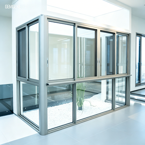 Hurricane Proof Custom Aluminum Sliding <b>Window</b> Exterior Use High Performance Custom Aluminum Sliding <b>Window</b> Anti Theft - Product Image 1
