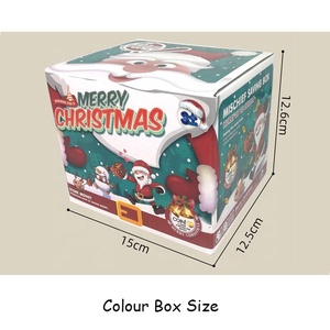 Hucha de plástico con dibujos de Papá Noel, 2020 - Product Image 6