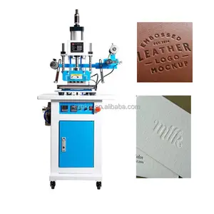 Small bronzing machine hot foil stamping machine for books card Bag