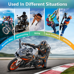 Casque professionnel Y60 avec éclairage à effet RVB pour motocycliste et livreur - Product Image 4