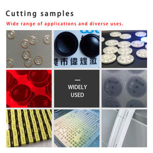 เครื่องตัดไดอะแฟรมฮอร์นเลเซอร์ CO2ระบบ CNC การมองเห็นการเจาะช่องตัดอัตโนมัติสำหรับลำโพงฟิล์มบาง - Product Image 4