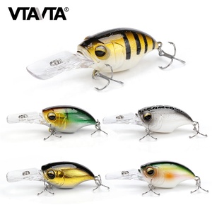 Señuelo de pesca de trucha Swimbait, personalizado, sin pintar, 4,8 cm, 11g, Mini manivela, para lubina - Product Image 1