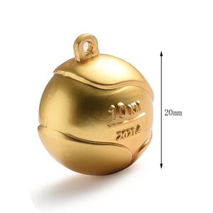 Elegante Collar con Colgante en Forma de Bola, Estilo Moderno, de Alta Calidad, Dorado, Lujoso, Ideal como Regalo o Souvenir - Product Image 2